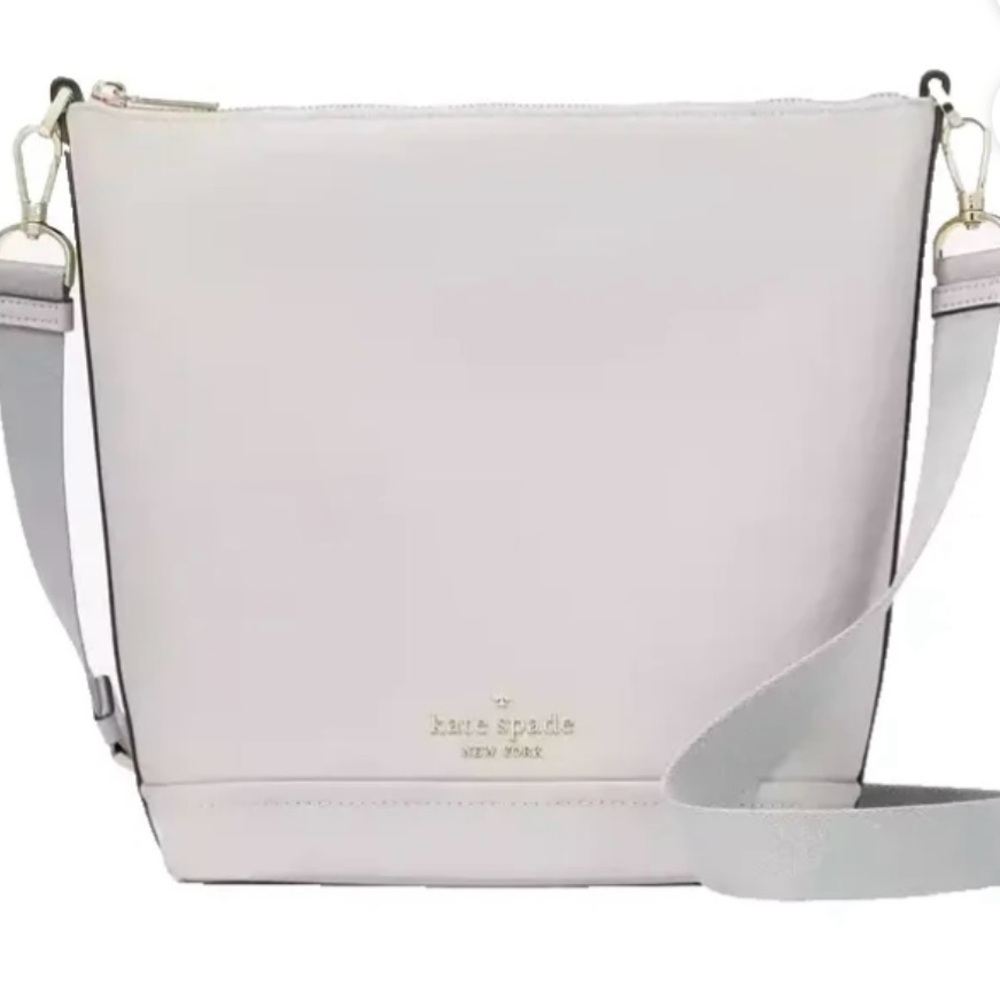 Kate Spade Light Gray Crossbody Bag